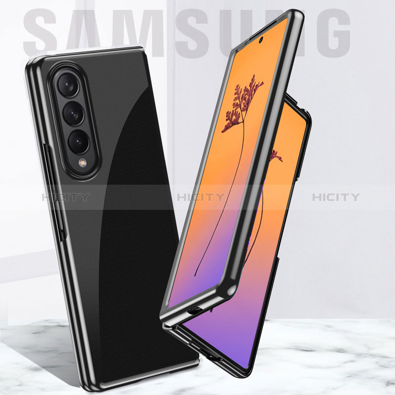 Coque Antichocs Rigide Transparente Crystal Etui Housse H01 pour Samsung Galaxy Z Fold3 5G Plus