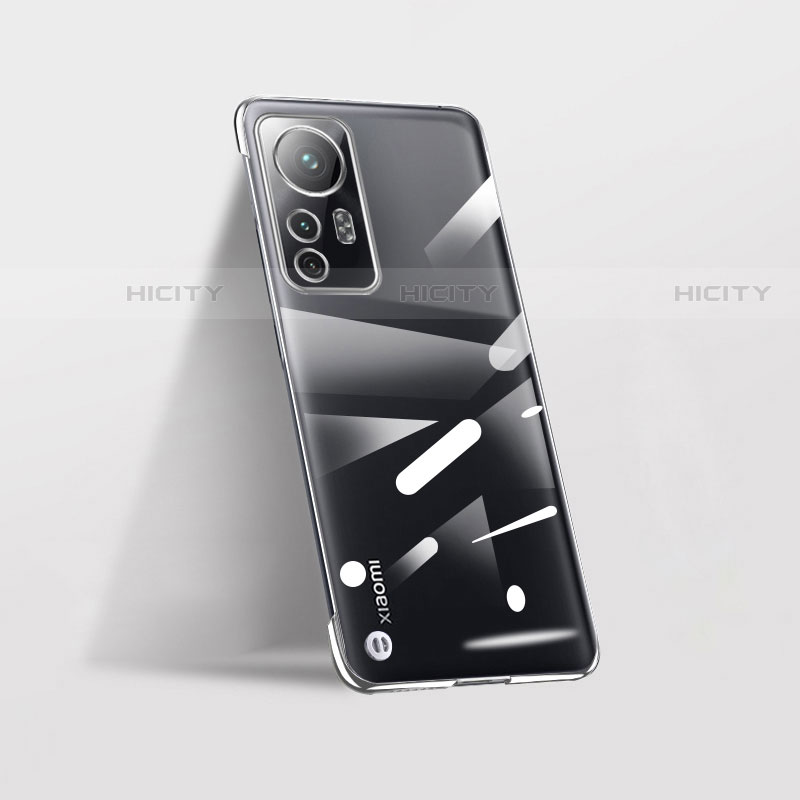 Coque Antichocs Rigide Transparente Crystal Etui Housse H01 pour Xiaomi Mi 12 5G Argent Plus