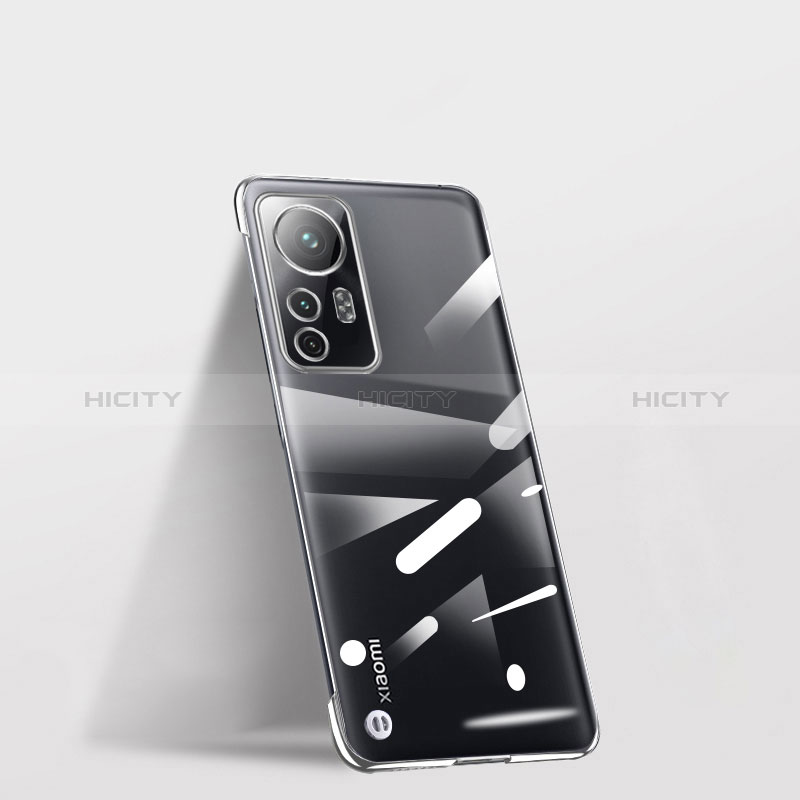 Coque Antichocs Rigide Transparente Crystal Etui Housse H01 pour Xiaomi Mi 12T 5G Argent Plus