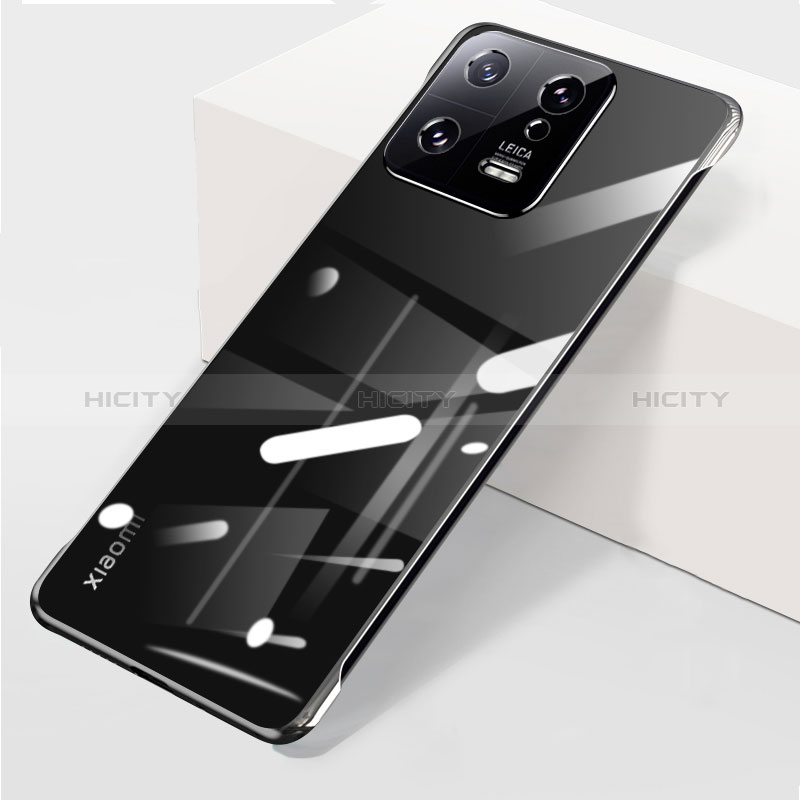 Coque Antichocs Rigide Transparente Crystal Etui Housse H01 pour Xiaomi Mi 13 5G Noir Plus