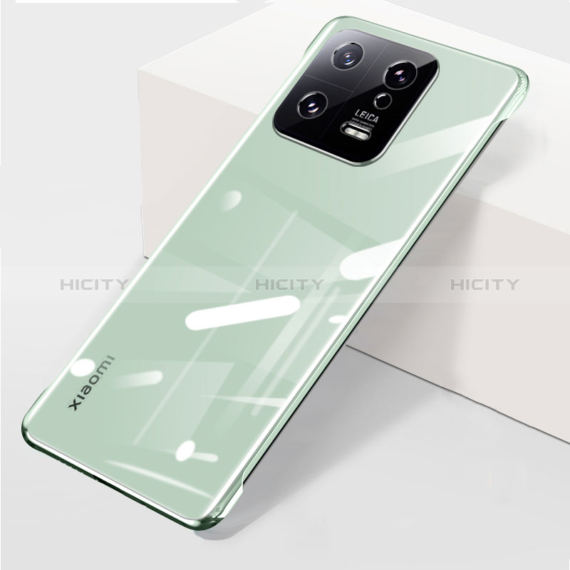 Coque Antichocs Rigide Transparente Crystal Etui Housse H01 pour Xiaomi Mi 13 5G Vert Plus