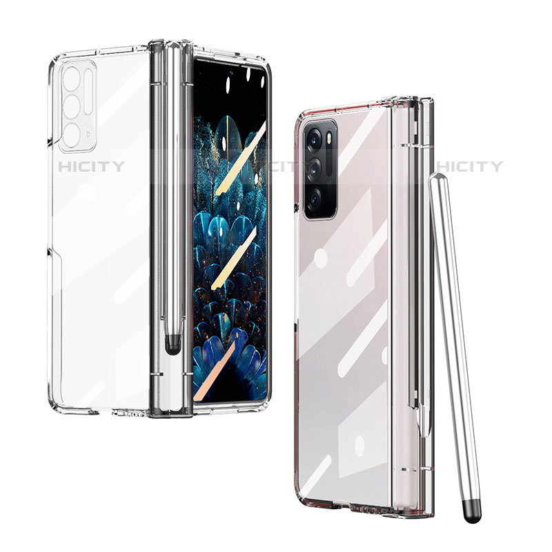 Coque Antichocs Rigide Transparente Crystal Etui Housse H02 pour Oppo Find N 5G Clair Plus