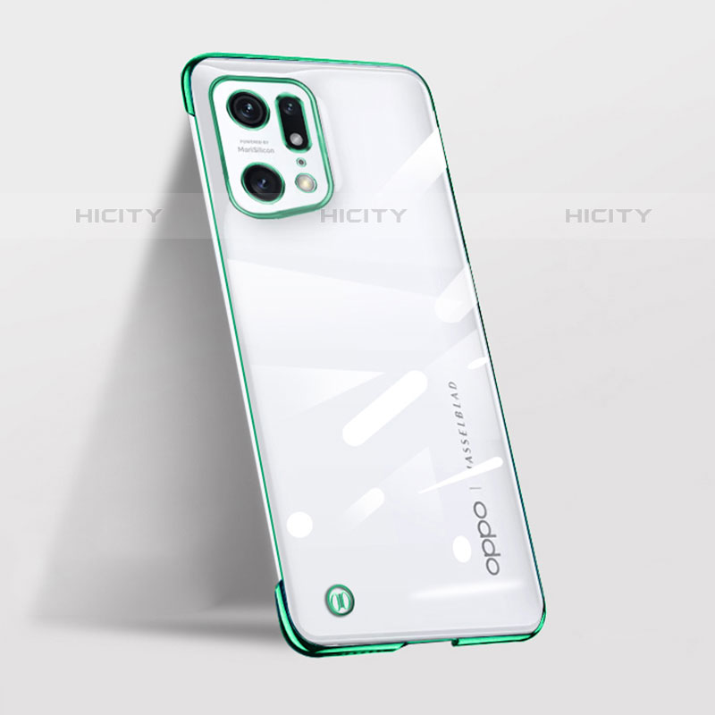 Coque Antichocs Rigide Transparente Crystal Etui Housse H02 pour Oppo Find X5 Pro 5G Plus