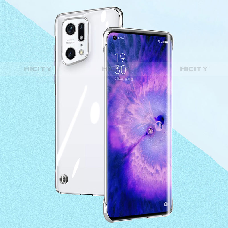 Coque Antichocs Rigide Transparente Crystal Etui Housse H02 pour Oppo Find X5 Pro 5G Plus