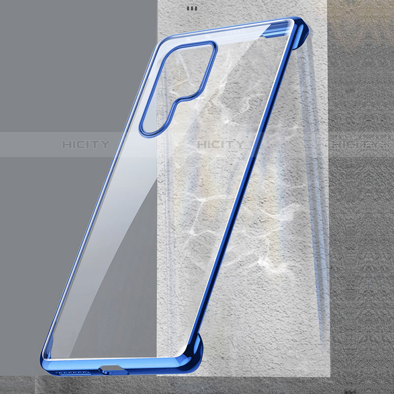 Coque Antichocs Rigide Transparente Crystal Etui Housse H02 pour Samsung Galaxy S21 Ultra 5G Plus