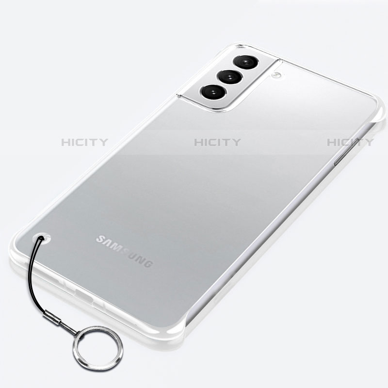 Coque Antichocs Rigide Transparente Crystal Etui Housse H02 pour Samsung Galaxy S22 5G Clair Plus