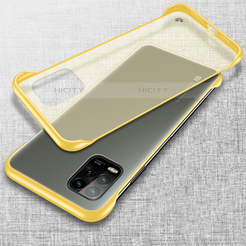 Coque Antichocs Rigide Transparente Crystal Etui Housse H02 pour Xiaomi Mi 10 Lite Jaune Plus