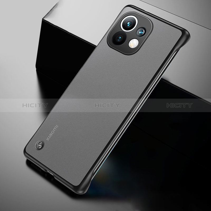 Coque Antichocs Rigide Transparente Crystal Etui Housse H02 pour Xiaomi Mi Mix 4 5G Noir Plus