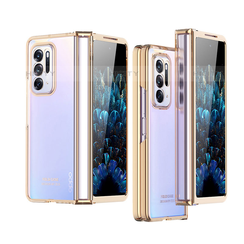 Coque Antichocs Rigide Transparente Crystal Etui Housse H03 pour Oppo Find N 5G Or Plus