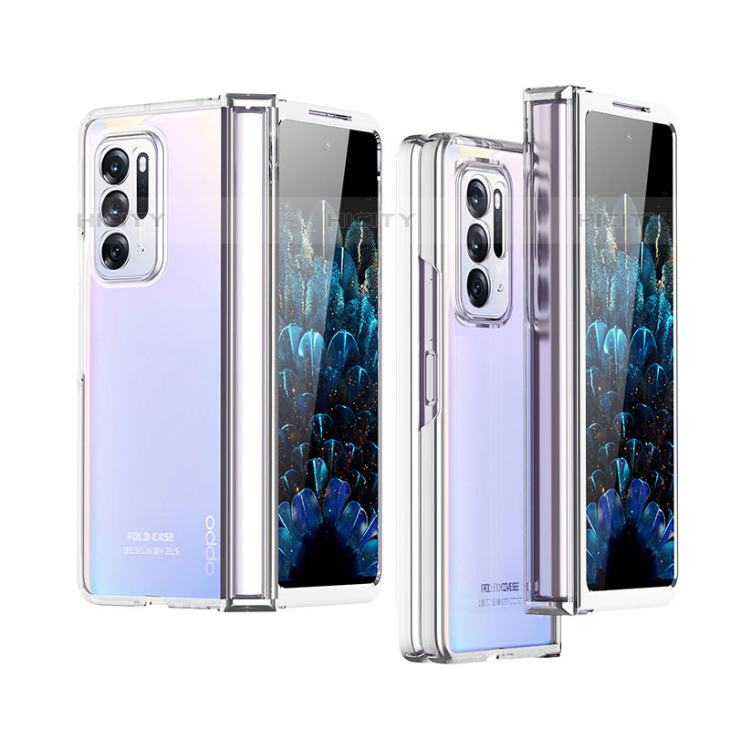 Coque Antichocs Rigide Transparente Crystal Etui Housse H03 pour Oppo Find N 5G Plus