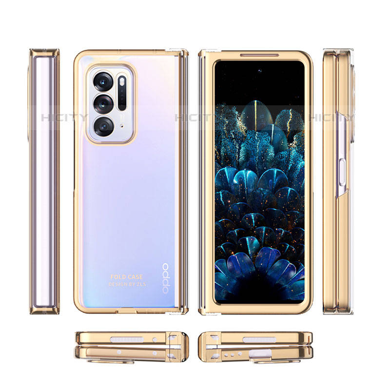 Coque Antichocs Rigide Transparente Crystal Etui Housse H03 pour Oppo Find N 5G Plus