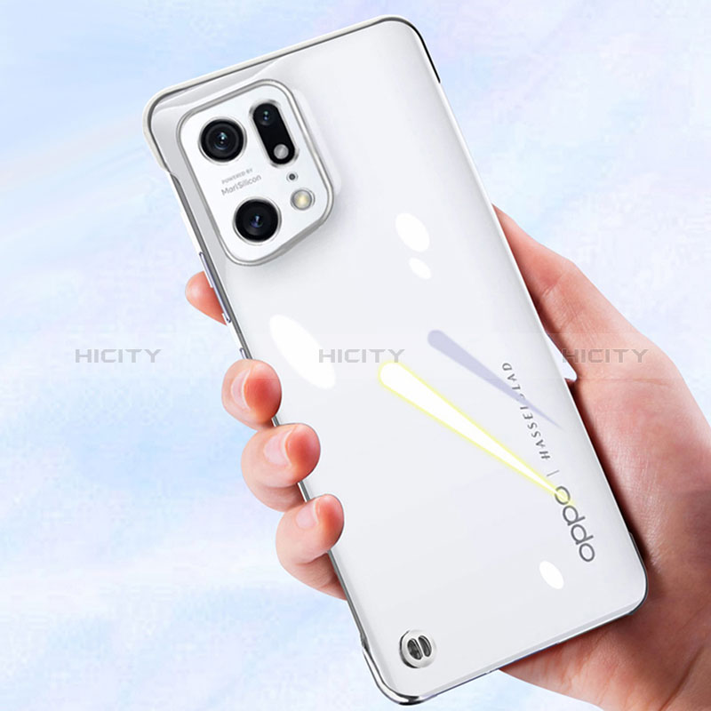 Coque Antichocs Rigide Transparente Crystal Etui Housse H03 pour Oppo Find X5 5G Plus