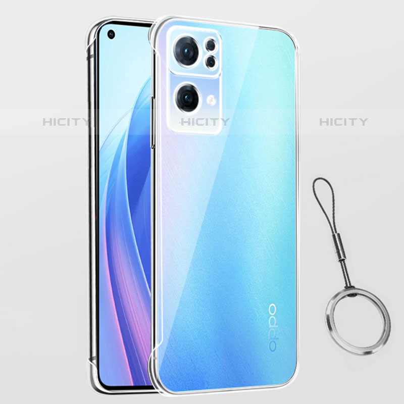 Coque Antichocs Rigide Transparente Crystal Etui Housse H03 pour Oppo Reno7 Pro 5G Clair Plus