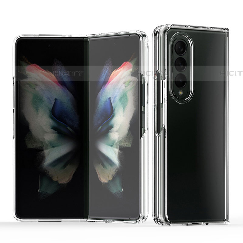 Coque Antichocs Rigide Transparente Crystal Etui Housse H03 pour Samsung Galaxy Z Fold4 5G Clair Plus