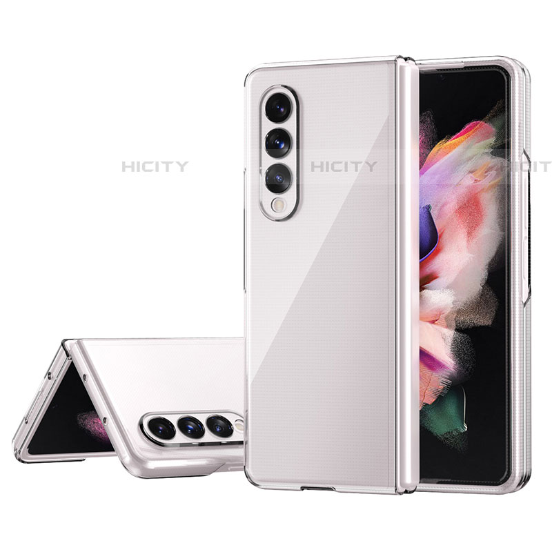 Coque Antichocs Rigide Transparente Crystal Etui Housse H04 pour Samsung Galaxy Z Fold4 5G Clair Plus