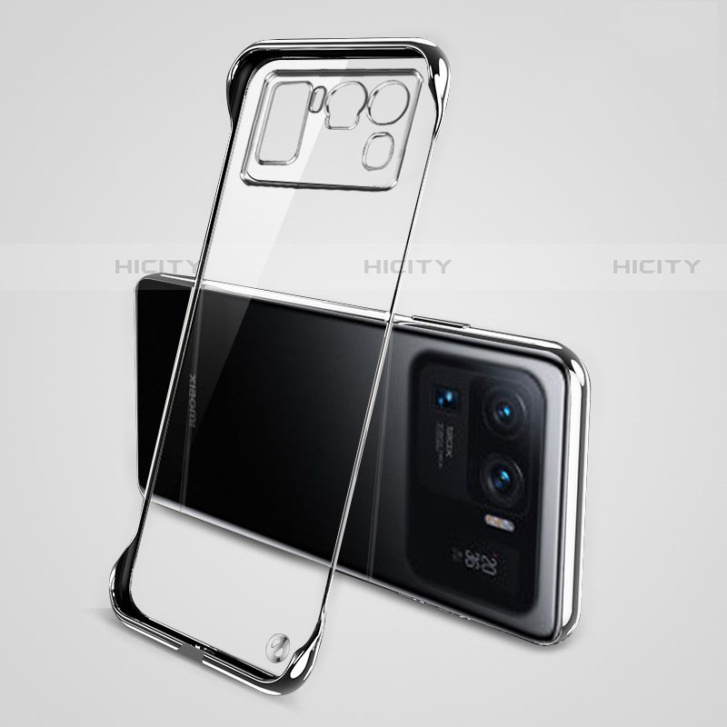 Coque Antichocs Rigide Transparente Crystal Etui Housse H04 pour Xiaomi Mi 11 Ultra 5G Argent Plus