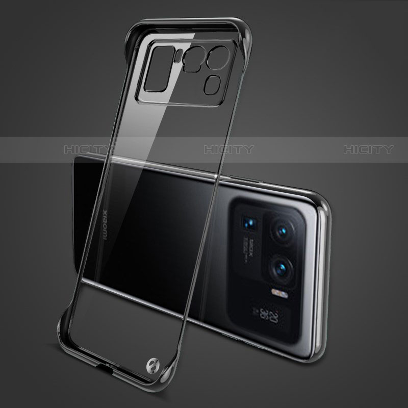 Coque Antichocs Rigide Transparente Crystal Etui Housse H04 pour Xiaomi Mi 11 Ultra 5G Noir Plus