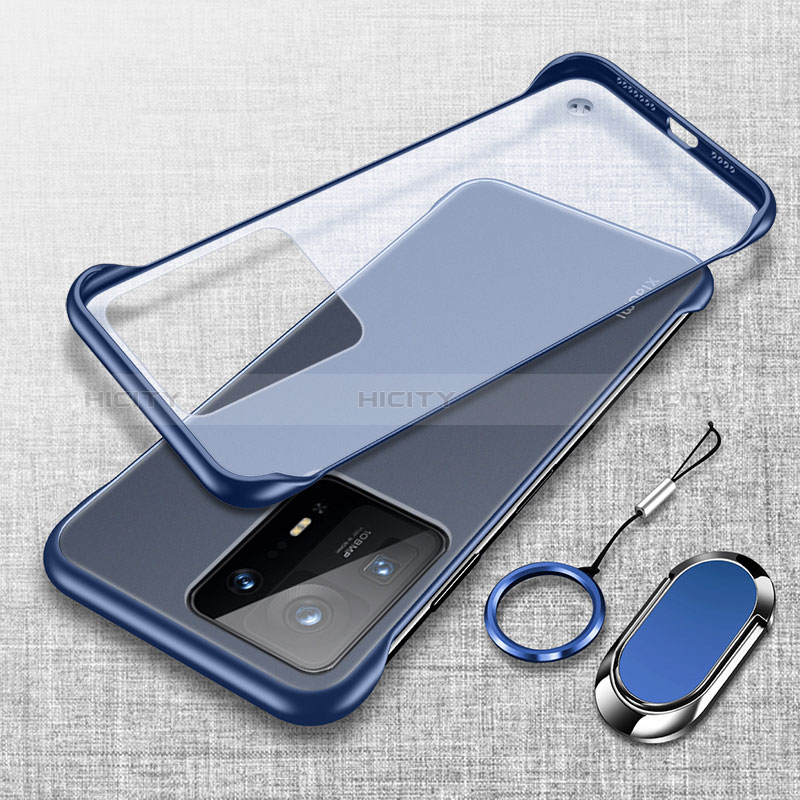 Coque Antichocs Rigide Transparente Crystal Etui Housse H05 pour Xiaomi Mi Mix 4 5G Bleu Plus