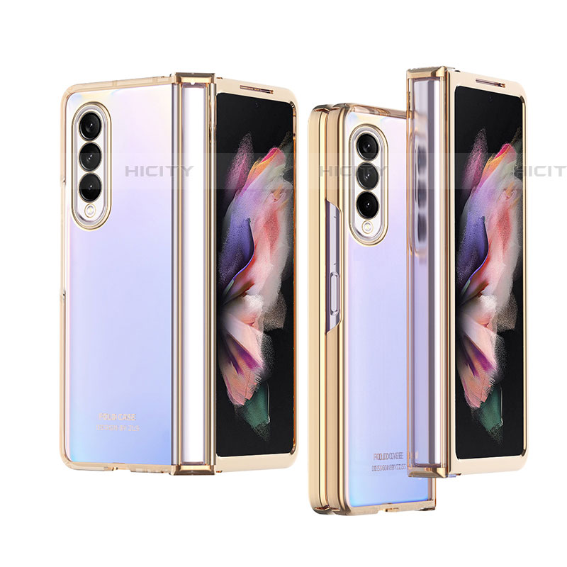 Coque Antichocs Rigide Transparente Crystal Etui Housse H06 pour Samsung Galaxy Z Fold4 5G Plus