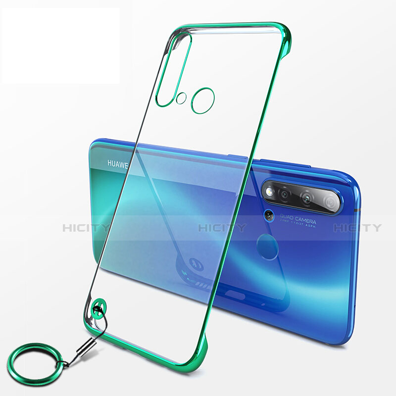 Coque Antichocs Rigide Transparente Crystal Etui Housse K01 pour Huawei Nova 5i Vert Plus