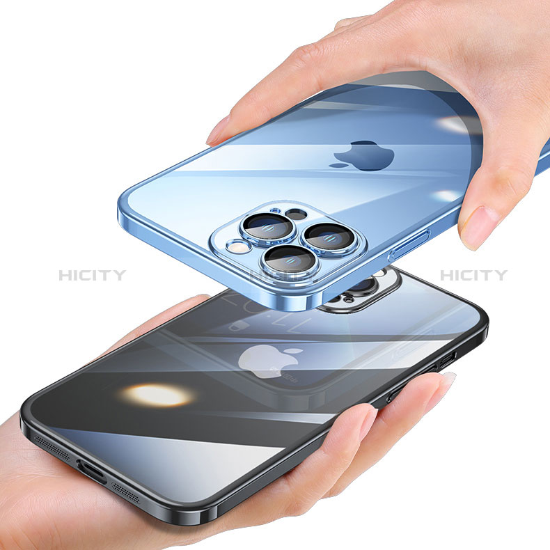 Coque Antichocs Rigide Transparente Crystal Etui Housse QC2 pour Apple iPhone 13 Pro Max Plus