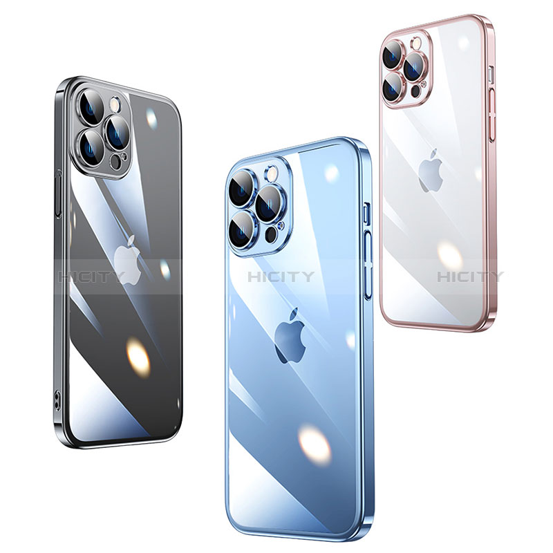 Coque Antichocs Rigide Transparente Crystal Etui Housse QC2 pour Apple iPhone 13 Pro Max Plus