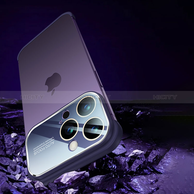 Coque Antichocs Rigide Transparente Crystal Etui Housse QC4 pour Apple iPhone 15 Pro Max Plus