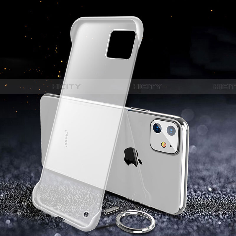 Coque Antichocs Rigide Transparente Crystal Etui Housse S01 pour Apple iPhone 11 Blanc Plus