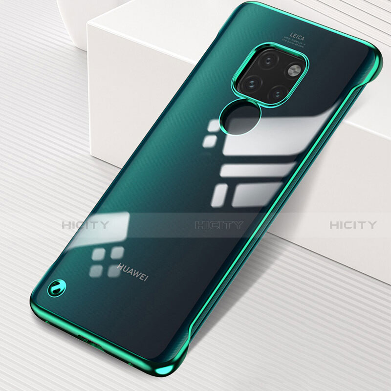 Coque Antichocs Rigide Transparente Crystal Etui Housse S01 pour Huawei Mate 20 Vert Plus