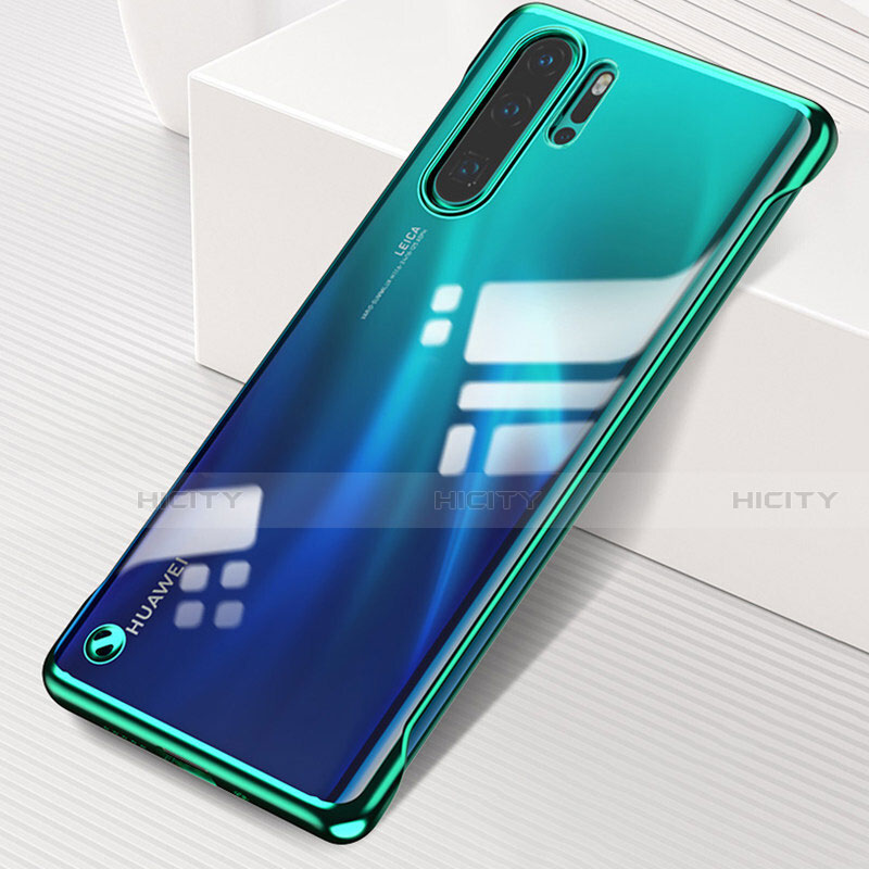 Coque Antichocs Rigide Transparente Crystal Etui Housse S01 pour Huawei P30 Pro Vert Plus