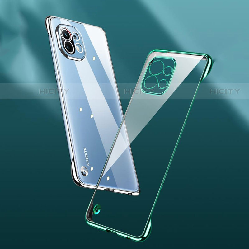 Coque Antichocs Rigide Transparente Crystal Etui Housse S01 pour Xiaomi Mi 11 Lite 5G NE Plus