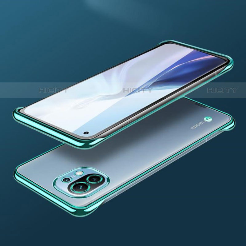 Coque Antichocs Rigide Transparente Crystal Etui Housse S01 pour Xiaomi Mi 11 Lite 5G Plus