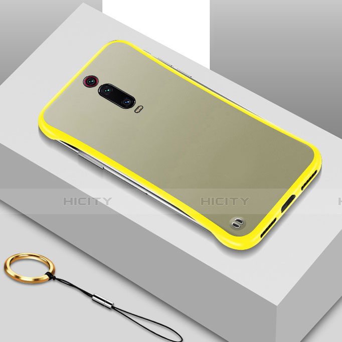 Coque Antichocs Rigide Transparente Crystal Etui Housse S01 pour Xiaomi Mi 9T Pro Jaune Plus