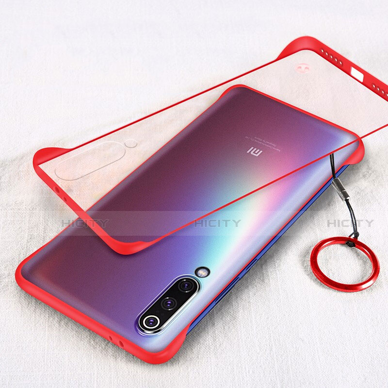 Coque Antichocs Rigide Transparente Crystal Etui Housse S01 pour Xiaomi Mi A3 Rouge Plus