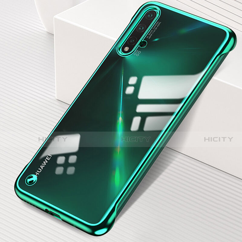 Coque Antichocs Rigide Transparente Crystal Etui Housse S02 pour Huawei Nova 5 Vert Plus