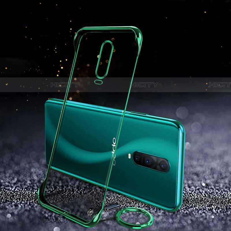 Coque Antichocs Rigide Transparente Crystal Etui Housse S03 pour Oppo RX17 Pro Vert Plus