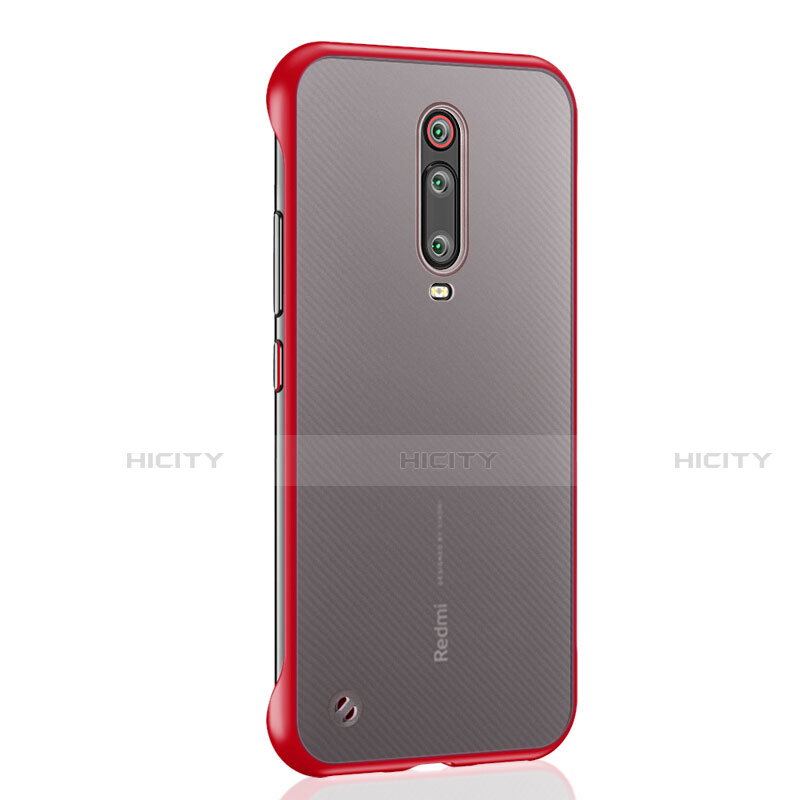 Coque Antichocs Rigide Transparente Crystal Etui Housse S03 pour Xiaomi Mi 9T Pro Rouge Plus