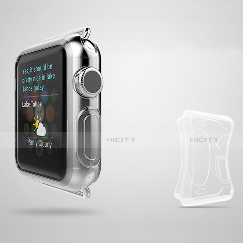 Coque Antichocs Rigide Transparente Crystal pour Apple iWatch 2 38mm Clair Plus