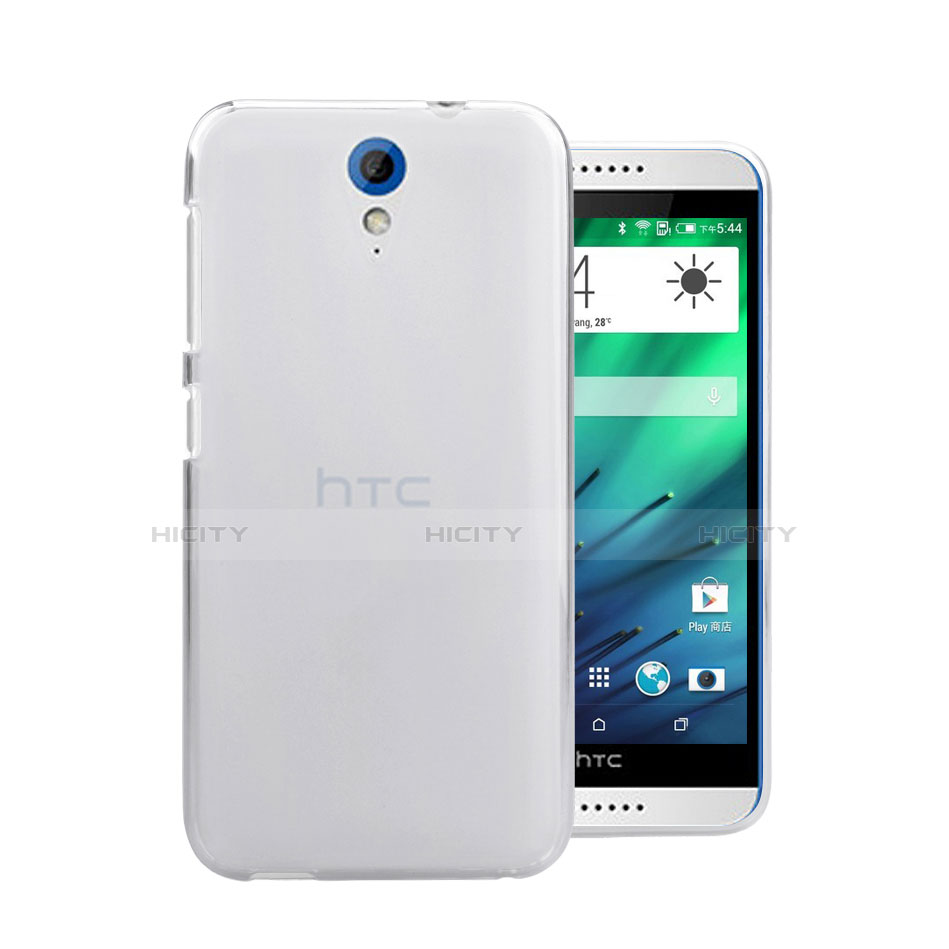 Coque Antichocs Rigide Transparente Crystal pour HTC Desire 820 Mini Blanc Plus