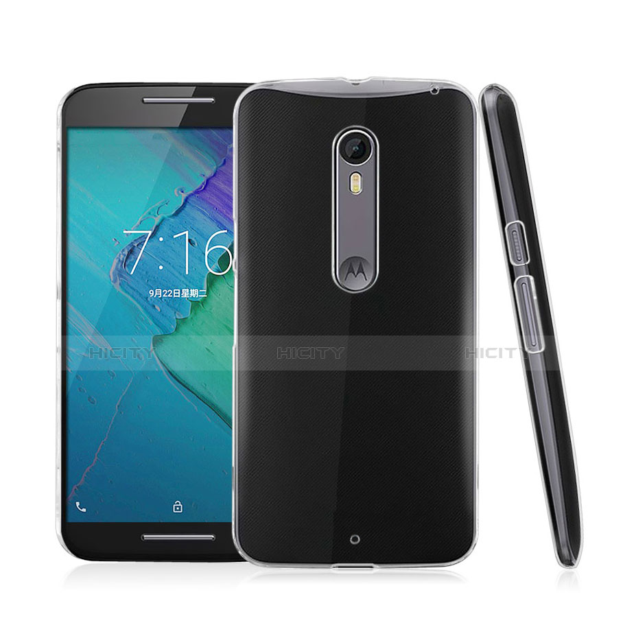 Coque Antichocs Rigide Transparente Crystal pour Motorola Moto X Style Clair Plus