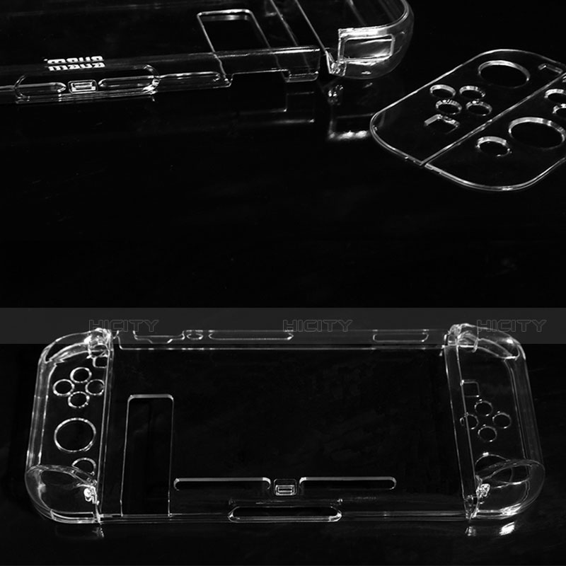 Coque Antichocs Rigide Transparente Crystal pour Nintendo Switch Clair Plus