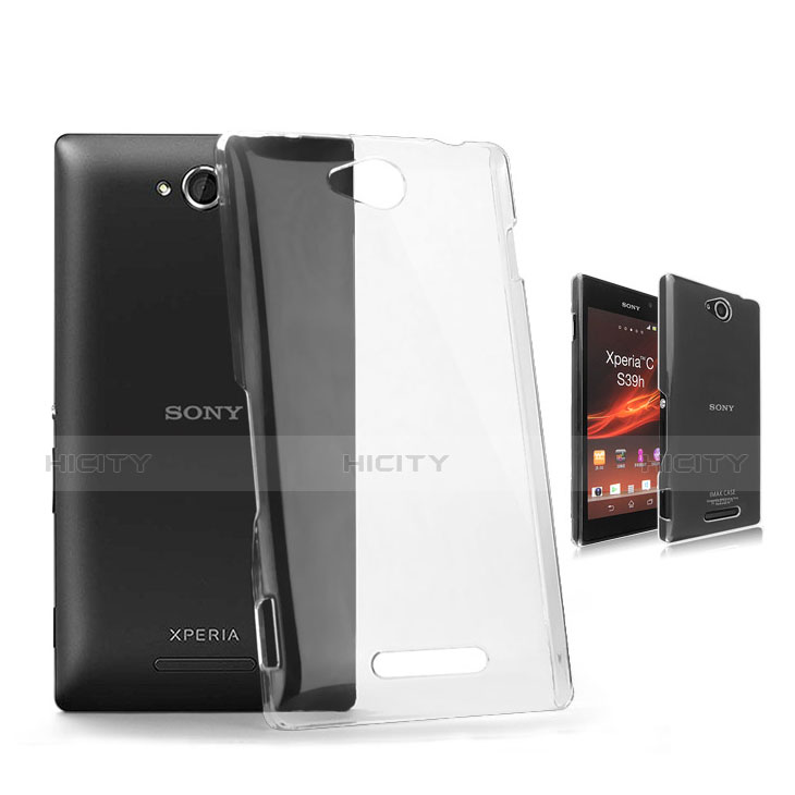 Coque Antichocs Rigide Transparente Crystal pour Sony Xperia C S39h Clair Plus