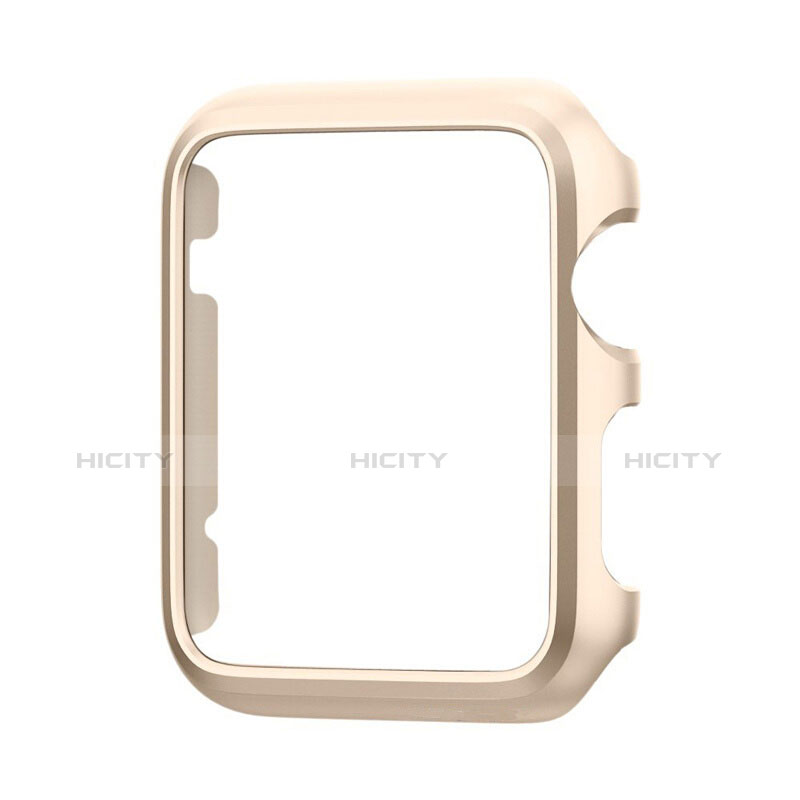 Coque Bumper Luxe Aluminum Metal C01 pour Apple iWatch 2 42mm Or Plus