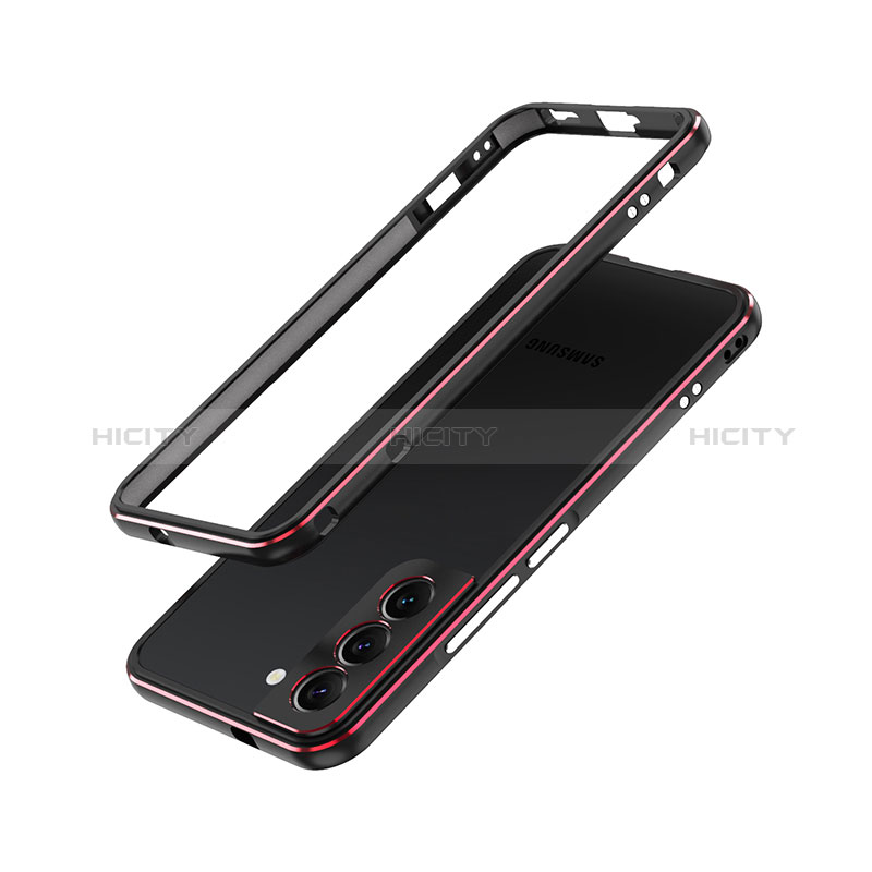 Coque Bumper Luxe Aluminum Metal Etui A01 pour Samsung Galaxy S24 Plus 5G Plus