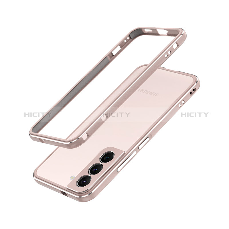 Coque Bumper Luxe Aluminum Metal Etui A01 pour Samsung Galaxy S25 5G Plus