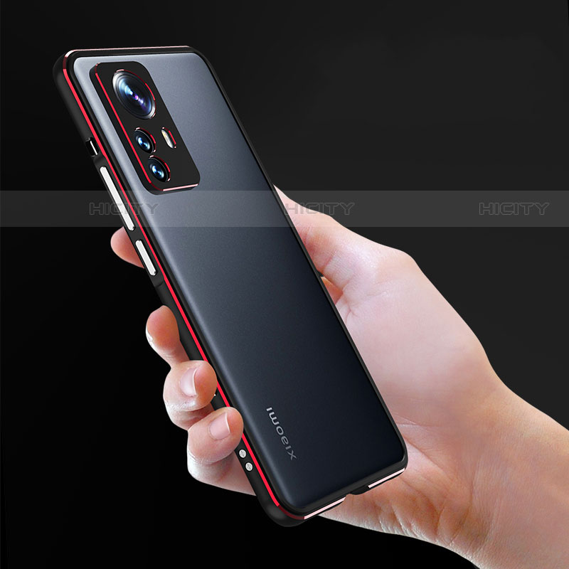 Coque Bumper Luxe Aluminum Metal Etui A01 pour Xiaomi Mi 12S Pro 5G Plus