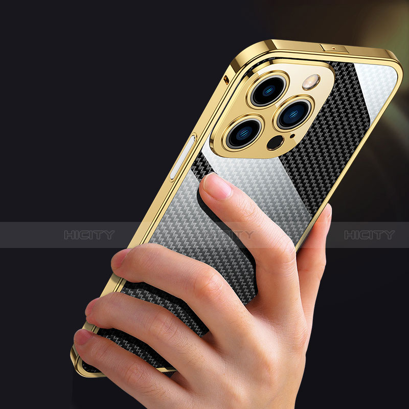 Coque Bumper Luxe Aluminum Metal Etui A02 pour Apple iPhone 13 Pro Plus