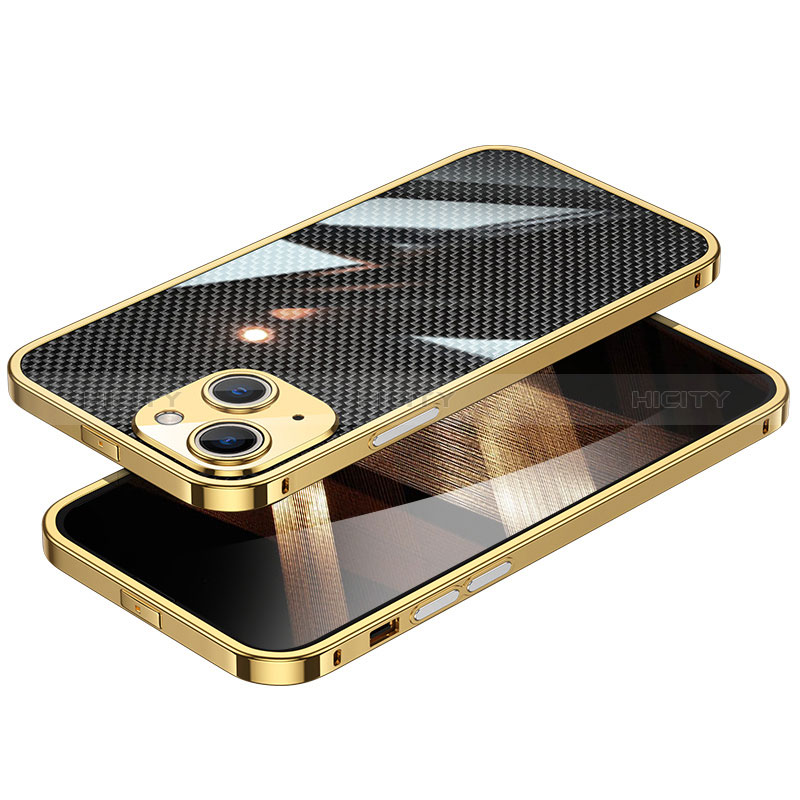 Coque Bumper Luxe Aluminum Metal Etui A02 pour Apple iPhone 15 Plus