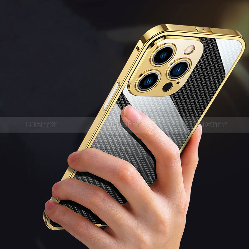 Coque Bumper Luxe Aluminum Metal Etui JL1 pour Apple iPhone 13 Plus