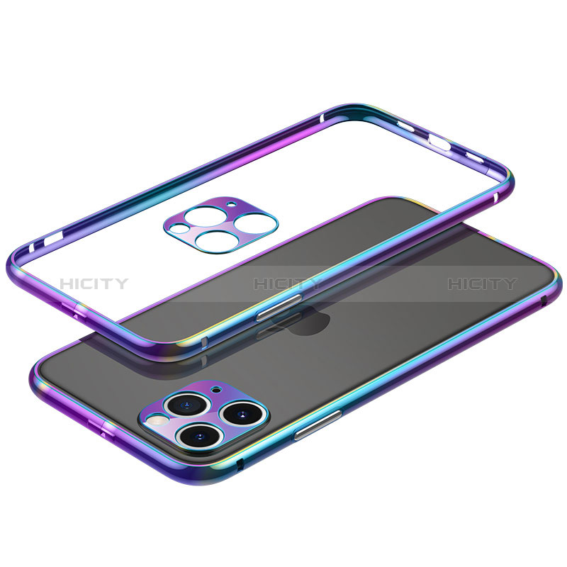 Coque Bumper Luxe Aluminum Metal Etui JL2 pour Apple iPhone 13 Pro Max Colorful Plus